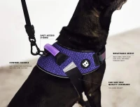 Zee Dog Szelki dla psa Fly harness Wicked rozmiar 1. W typie szelek norweskich. Wykonane z przewiewnego materiału 3D. Siatka z materiału typu MESH sprawia, że przepuszczają powietrze. Szelki posiadają wygodne podpięcie wyposażone w dodatkową rączkę_2