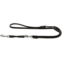 Hunter Smycz przepinana Round &amp; Soft Elk ze skóry łosia czarna 200 cm