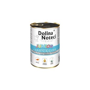 Dolina Noteci Mokra karma dla psów młodych z jagnięciną 400 g 