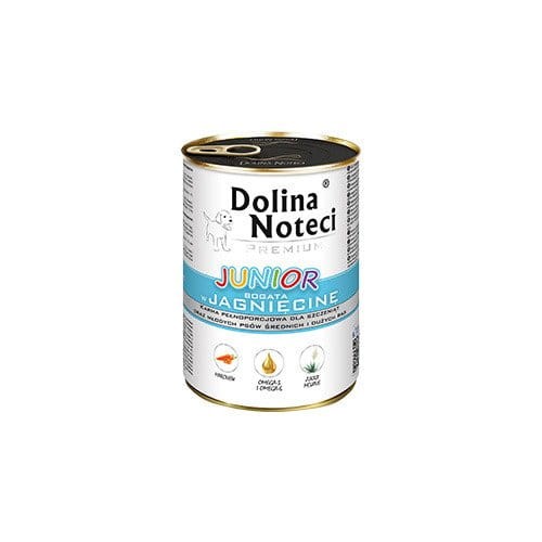 Dolina Noteci Mokra karma dla psów młodych z jagnięciną 400 g