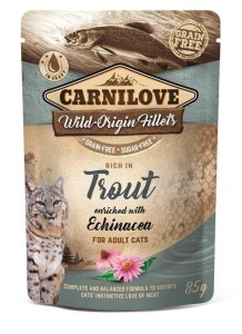 Carnilove  Karma dla kota pstrąg i echinacea 85 g