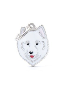 My Family Adresówka dla psa Samoyed