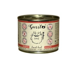 Gussto Mokra karma dla kota wołowina 200 g     