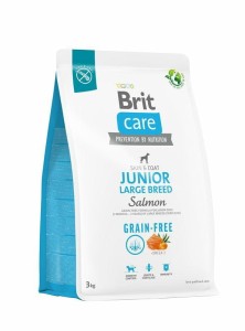  Brit Care Karma dla psa Grain-Free Junior Large Salamon 3kg