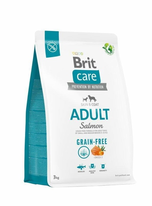 Brit Care Karma dla psa adult salamon grain free 3 kg