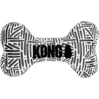KONG®  Zabawka dla psa Maxx Bone. Miękka kość dla psa. Z piszczałką. Zabawka do aportowania