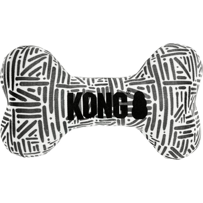 KONG®  Zabawka dla psa Maxx Bone. Miękka kość dla psa. Z piszczałką. Zabawka do aportowania