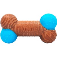 KONG®  Zabawka dla psa CoreStrength™ Bamboo Bone Twardy materiał w połączeniu z bambusem. Wzmocniona warstwa w rdzeniu zapewnia dodatkową wytrzymałość. Liczne wypustki i rowki pomagają w czyszczeniu zębów_2