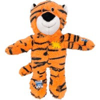 KONG®  Zabawka dla psa Wild Knots Tiger.Tygrys wykonany z miękkiego pluszu. W środku posiada szkielet z wytrzymałej liny - idealny do aportu oraz przenoszenia.  Dodatkowo piszcząca i trzaskająca folia_2