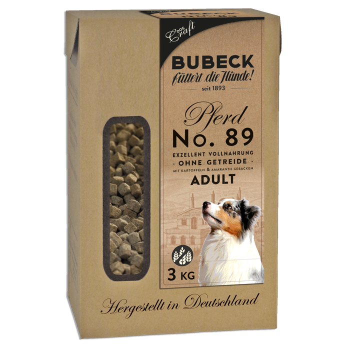 Bubeck Karma dla psa z Koniną No°89 3 kg