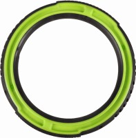 Flamingo Zabawka dla psa Ring o zapachu miętowym. Materiał: pianka TPR . Z miętowym zapachem. W intensywnym zielonym kolorze z czarnymi elementami. _3