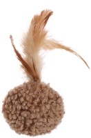 Flamingo Zabawka dla kota  Suava piłka. Z szeleszczącym dźwiękiem, kocimiętką i piórkami dla dodatkowej zabawy. Kolor zabawki wysyłany losowo. _5