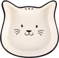 Flamingo Miska ceramiczna dla kota Fofa. Pojemność 250 ml. Wykonana z ceramiki. Unikalny kształt głowy kota wraz z uszkami. _2