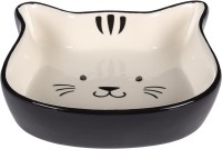Flamingo Miska ceramiczna dla kota Fofa. Pojemność 250 ml. Wykonana z ceramiki. Unikalny kształt głowy kota wraz z uszkami.