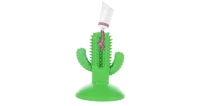 Flamingo  Zabawka dla psa kaktus. Z antypoślizgowymi przyssawkami do mocowania do podłogi. Gumowa. Bezpieczna dla psich zębów. _2