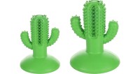 Flamingo  Zabawka dla psa kaktus. Z antypoślizgowymi przyssawkami do mocowania do podłogi. Gumowa. Bezpieczna dla psich zębów.