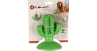 Flamingo  Zabawka dla psa kaktus. Z antypoślizgowymi przyssawkami do mocowania do podłogi. Gumowa. Bezpieczna dla psich zębów. _3