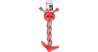 Flamingo Zabawka dla psa Caterpillar. Zabawka dla psa w kształcie kolorowej gąsienicy. Materiał: plusz, z elementami z gumy termoplastycznej. Z piszczałką dla dodatkowej zabawy _3