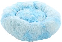 Flamingo Legowisko dla psa i kota Demi błękitne. Materiał: plusz z wypełnieniem: włókno poliestrowe Gramatura pluszu: 310 g/m². Można prać w temperaturze 30°C. Spód antypoślizgowy _2