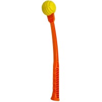 Hunter Zabawka dla psa wyrzutnia Flingerz Ball. Piłka wykonana z wytrzymałej gumy - można wypełnić ją smakołykami. Specjalny uchwyt ułatwia podniesienie zabawki bez brudzenia rąk_2