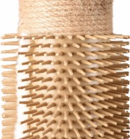 Flamingo Drapak dla kota Bea. W kształcie drzewka! . Miejsce do leżenia, zabawy (zawieszona piłeczka) oraz słup do ostrzenia pazurów. Beżowy