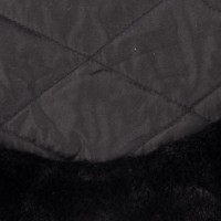 Flamingo Kurtka dla psa Lolita czarna, z różową kokardką. Materiał: poliester. Można prać w temperaturze 30°C. Zapięcie na rzep w okolicy brzucha i szyi. Pikowana i wykończona polarem_6