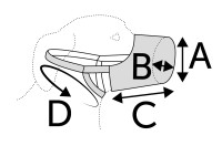 Flamingo Kaganiec dla psa czarny. Z miękkim paskiem zapewniającym wygodę. Możliwość płynnej regulacji_4