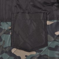 Flamingo Kurtka dla psa Ares w kolorze khaki. Płaszcz zimowy wykonany z przyjemnego w dotyku poliestru. Pikowana kurtka dla pupila od wewnątrz wykończona jest miękkim polarem. Kaptur ochroni głowę pupila przed wiatrem. Dodatkowo futerkowe wykończenie_5