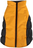 Flamingo Kurtka dla psa Lima żółta. Materiał: poliester. Można prać w temperaturze 30°C. Zamek błyskawiczny u góry i elastyczne boki. Od wewnątrz wykończona polarem. Z osłoną brzucha i klatki piersiowej oraz stójką dla lepszej ochrony_2