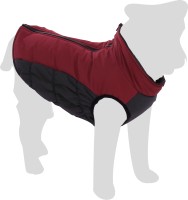 Flamingo Kurtka dla psa Lima bordowa. Zamek błyskawiczny u góry i elastyczne boki. Odporny na zachlapania i wiatr. Od wewnątrz wykończona polarem. Z osłoną brzucha i klatki piersiowej oraz stójką dla lepszej ochrony_5
