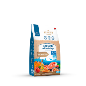 Pokusa Premium Karma sucha dla psa Łosoś krewetki 3 kg 