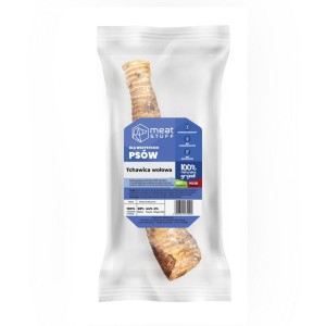 MEAT STUFF Tchawica wołowa cała - naturalny gryzak dla psa 1 sztuka