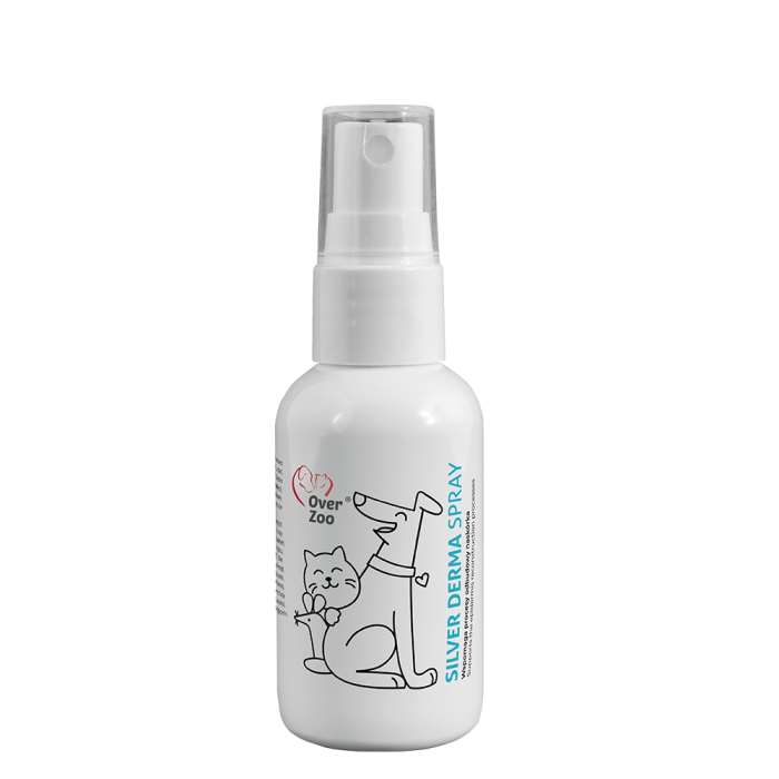 Over Zoo Silver Derma Spray wspomaga procesy odbudowy naskórka 50 ml