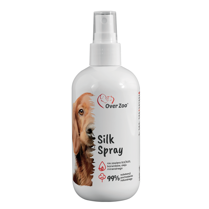 Over Zoo Silk Spray Ułatwia rozczesywanie, nadaje połysk 250 ml