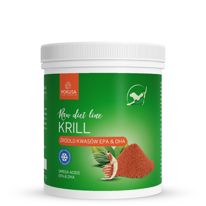 Pokusa Raw Diet Line Kryll dla psów i kotów  150 g