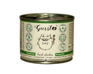 Gussto Mokra karma dla kota świeży kurczak  200 g     