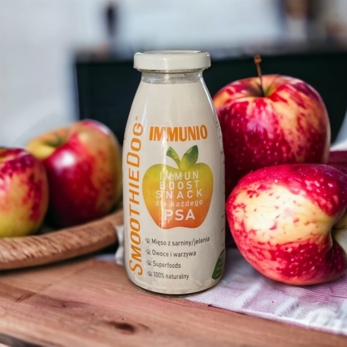SmoothieDog Immuno Smoothie dla psa z jeleniem i sarną  250 ml