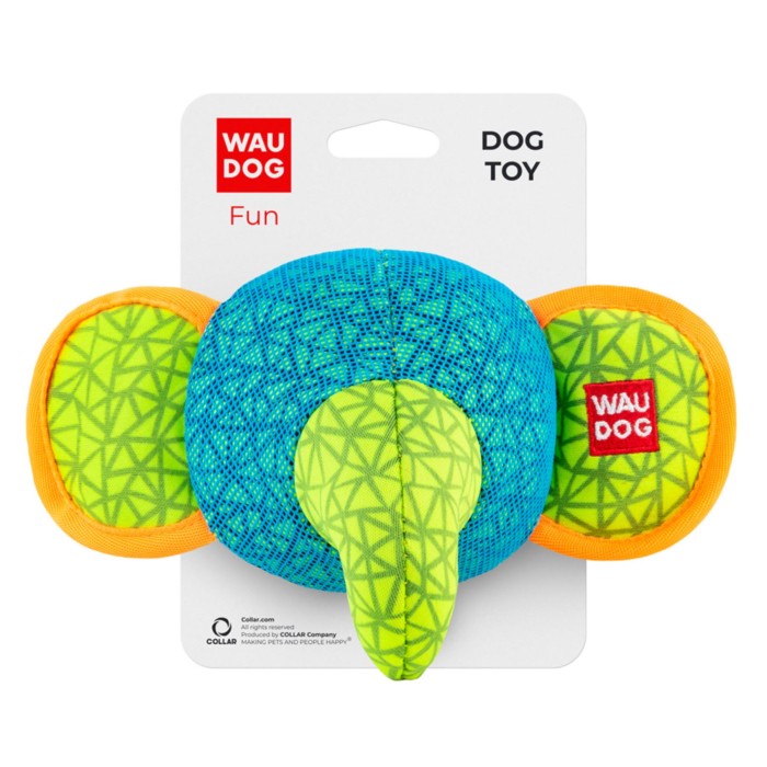 Collar WauDog Zabawka dla psa Słoń niebieski