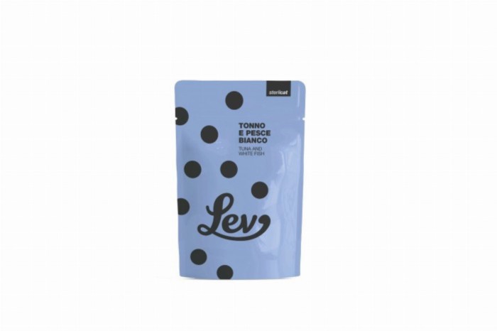 LEV Karma mokra dla kota tuńczyk biała ryba 60g