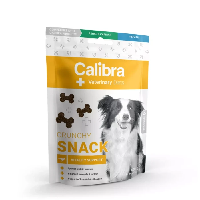 Calibra Veterinary diets Chrupiąca funkcjonalna przekąska dla dorosłych psów 120g