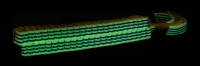Flamingo Zabawka dla psa Stick Glow in the dark. Materiał: tworzywo PP. Świeci w ciemności. Z uchwytami zachęcającymi do zabawy. W wyrazistym, żółtym kolorze - z szarymi elementami. _2