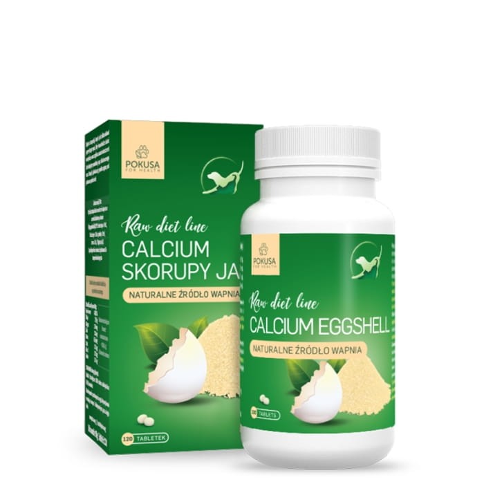 Pokusa Raw Diet Line skorupki jaj w tabletce 120 szt.