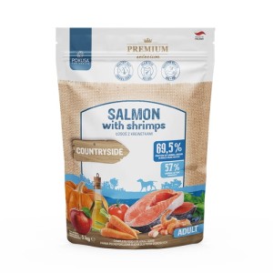  Pokusa Premium Karma sucha dla psa Łosoś krewetki 1 kg