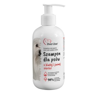 Over Zoo Szampon do białej i jasnej sierści 250 ml