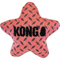 KONG®  Zabawka dla psa Maxx Star. Kolorowa, pluszowa  gwiazdka. Z piszczałką. Zabawka do aportowania Minimalne szwy_2