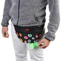 Collar WauDog Nerka na pas wzór kolorowe pączki_2
