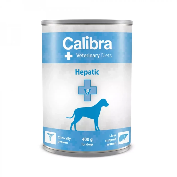Calibra Karma mokra weterynaryjna dla psa Hepatic 400 g