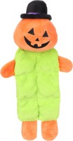 Flamingo Zabawka dla psa Halloween Pan Dynia. Pomarańczowa zabawka w kształcie dyni, pluszowa. Z piszczącym i trzeszczącym dźwiękiem dla dodatkowej zabawy