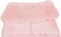 Flamingo Kurtka dla psa Guzzi różowa. Zapięcie na rzep w okolicy brzucha i szyi. Od wewnątrz wykończona miękkim polarem. Z otworem na podpięcie smyczy do obroży. Z futerkiem i ozdobną kokardką. _4