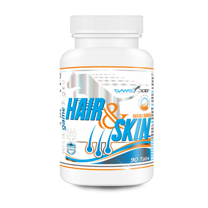 GAME DOG Suplement diety dla psa Game Dog Hair&Skin 90 tab.